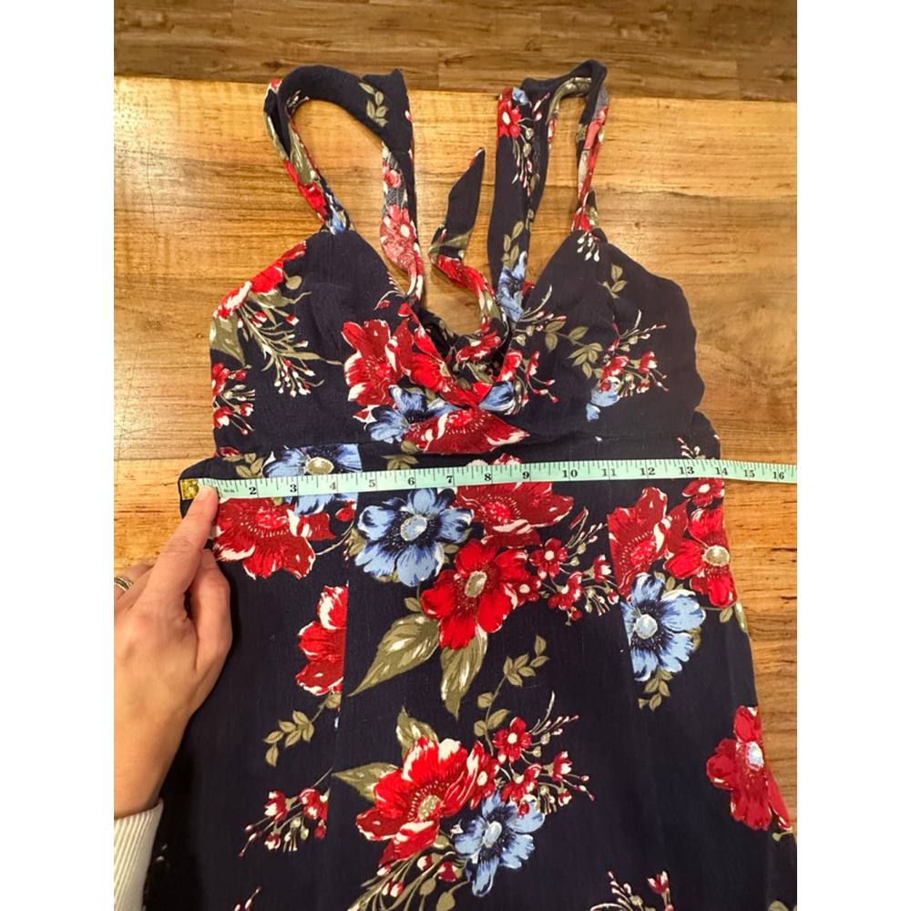 Charlotte Russe Floral Boho Maxi Dress Small - Picture 9 of 9